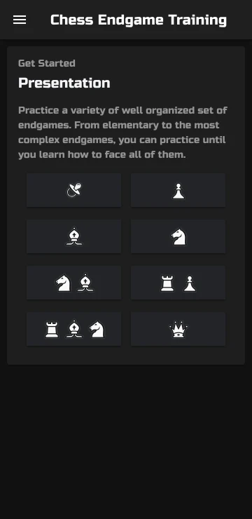 Chess Endgame Training screenshot